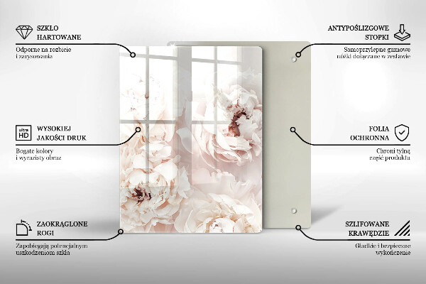 Tocător din sticlă Galben