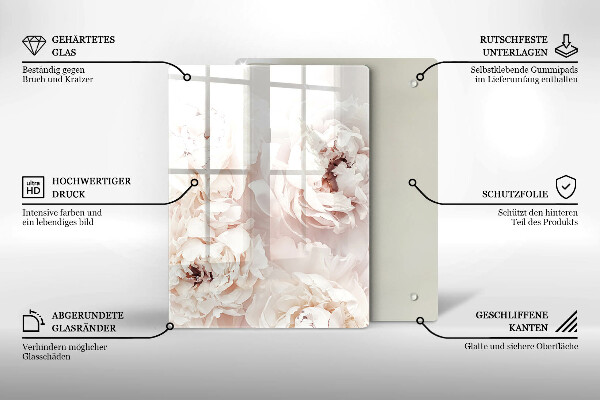 Tocător din sticlă Galben