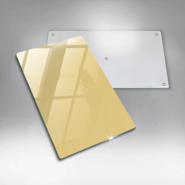 Tocător din sticlă Galben