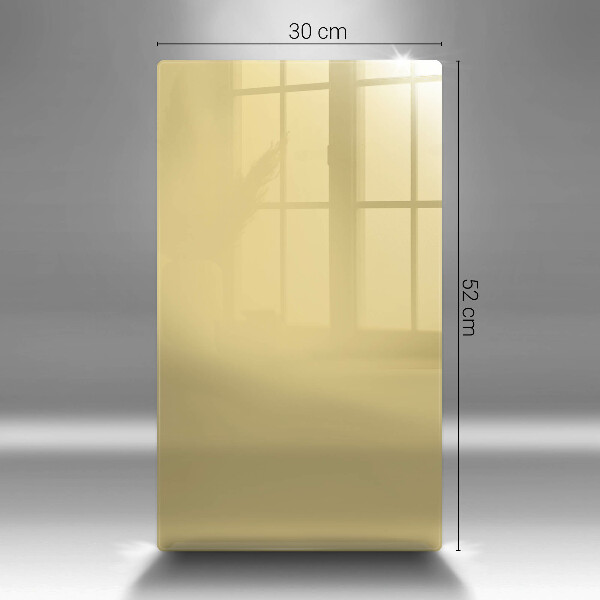 Tocător din sticlă Galben