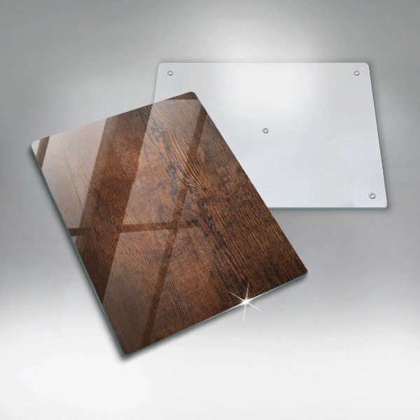 Tocător de bucătărie Scândură din lemn de culoare închisă