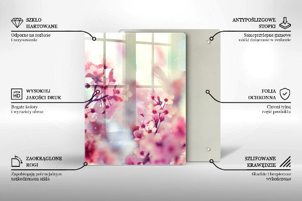 Tocător de bucătărie Scândură din lemn de culoare închisă