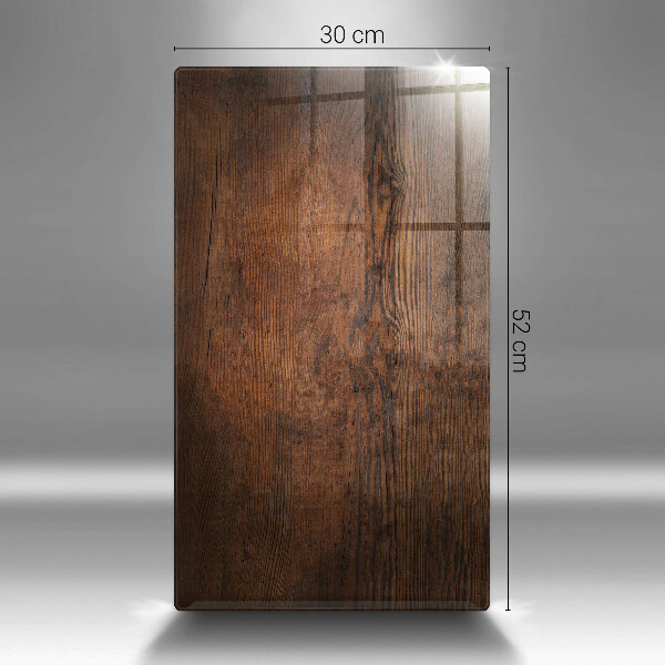 Tocător de bucătărie Scândură din lemn de culoare închisă