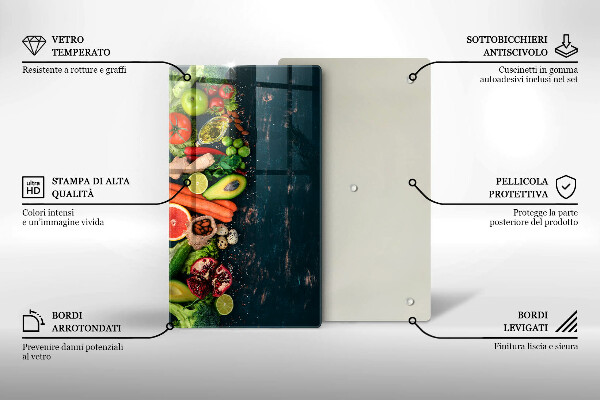 Tocător de bucătărie Fructe si legume