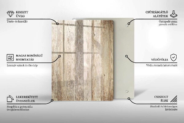 Tocător de bucătărie Abstracția aurului albastru