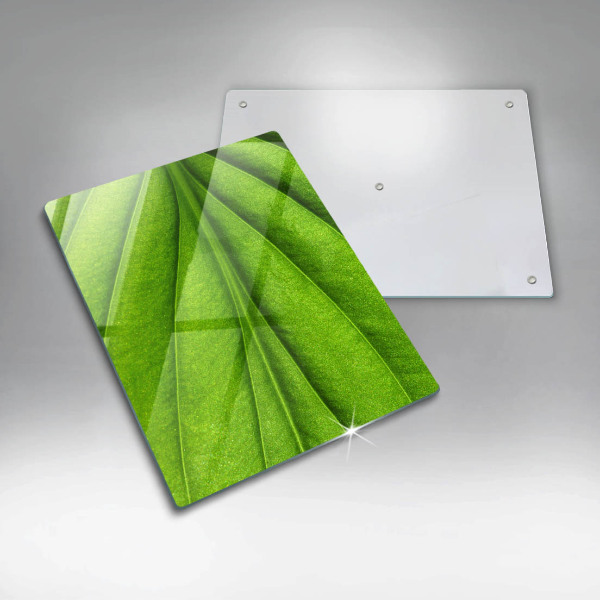 Tocător de bucătărie Frunză de nervură natură