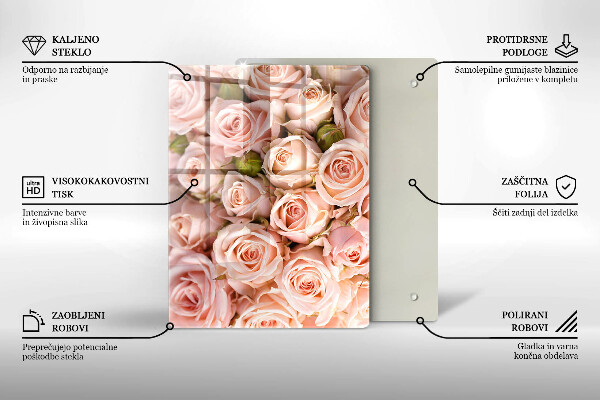 Tocător de bucătărie Frunză de nervură natură