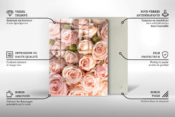 Tocător de bucătărie Frunză de nervură natură