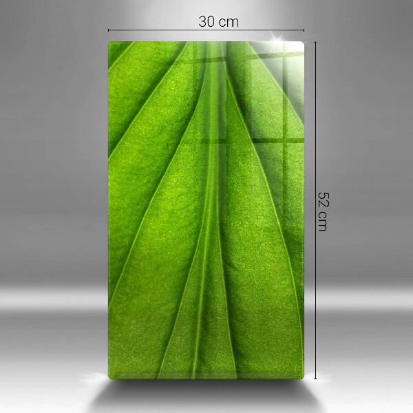 Tocător de bucătărie Frunză de nervură natură