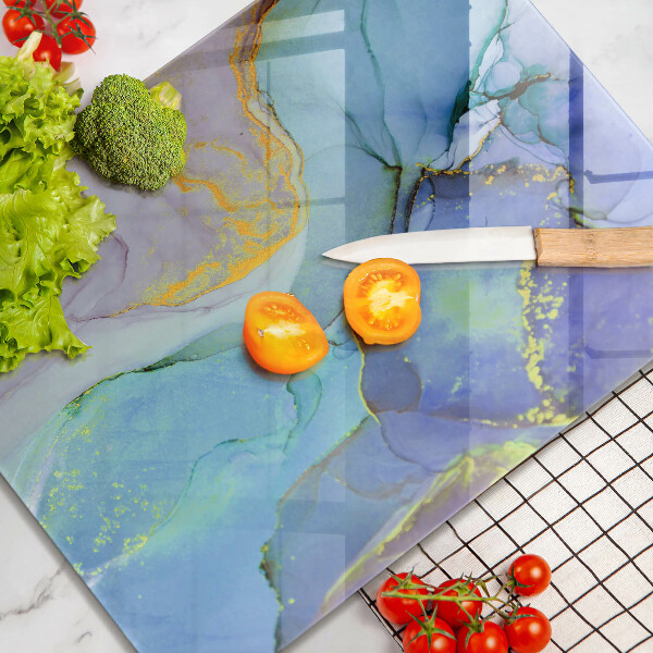 Tocător din sticlă Piatră de aur crăpată