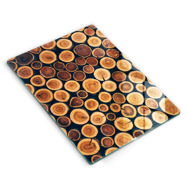 Tocător de bucătărie cioturi de copac din lemn