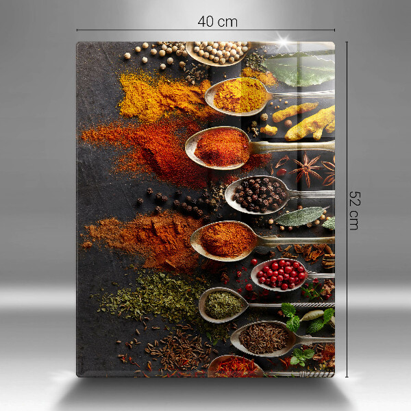 Tocător de bucătărie Linguri cu condimente