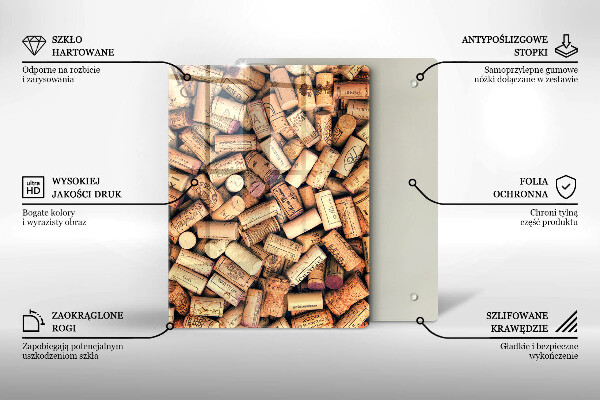 Tocător de bucătărie Linguri cu condimente
