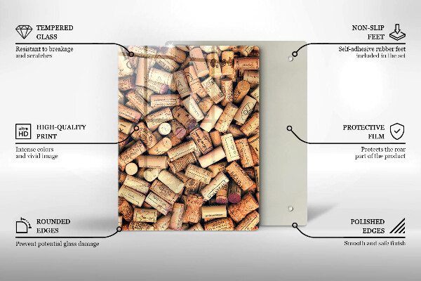 Tocător de bucătărie Linguri cu condimente