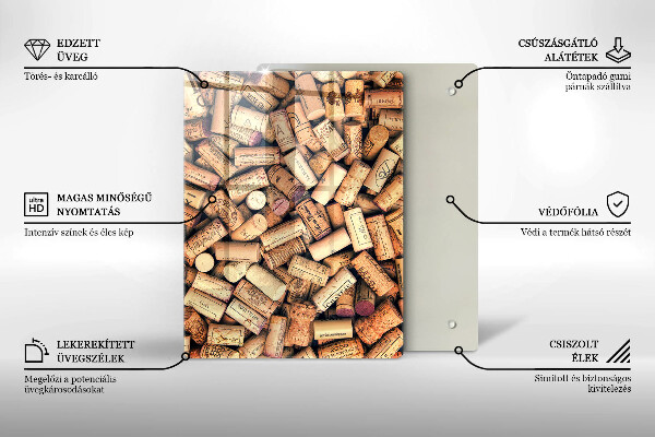 Tocător de bucătărie Linguri cu condimente