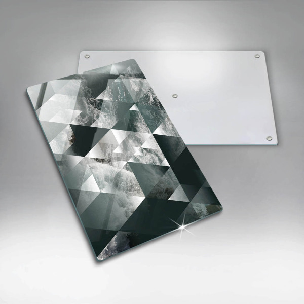 Tocător de bucătărie Triunghiuri și apă