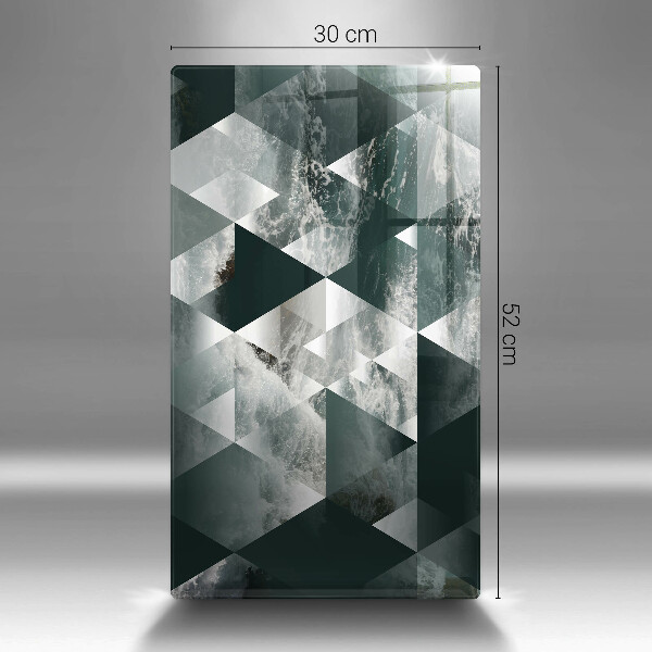 Tocător de bucătărie Triunghiuri și apă