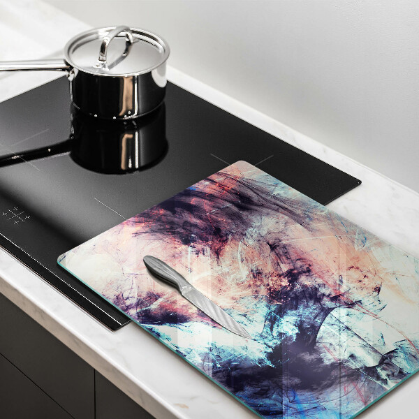Tocător de bucătărie Abstracție pictată
