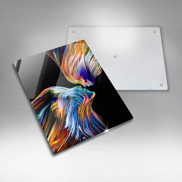 Tocător de bucătărie Sărut abstractie