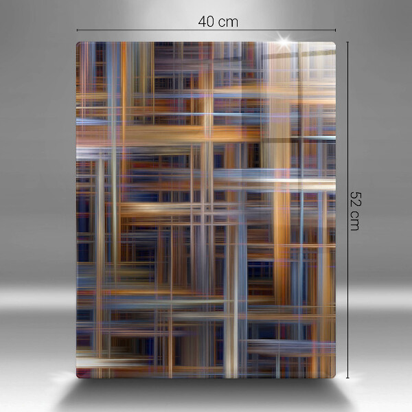 Tocător de bucătărie Linii abstracte de vopsea