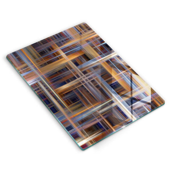 Tocător de bucătărie Linii abstracte de vopsea