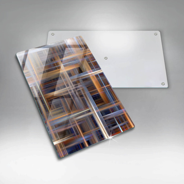 Tocător de bucătărie Linii abstracte de vopsea