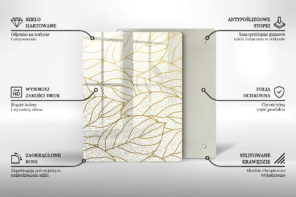 Tocător de bucătărie Geometrie abstractă 3D