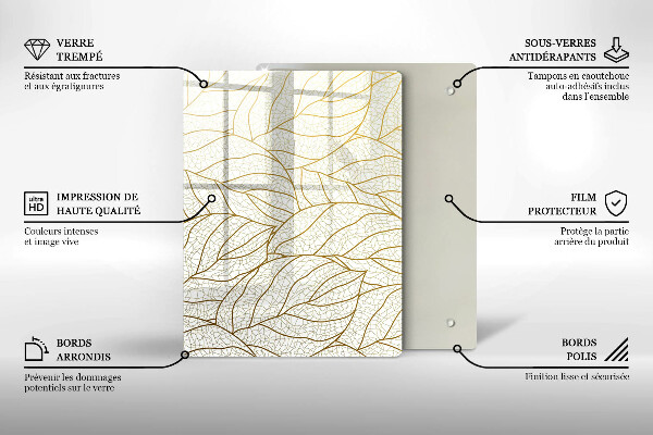 Tocător de bucătărie Geometrie abstractă 3D
