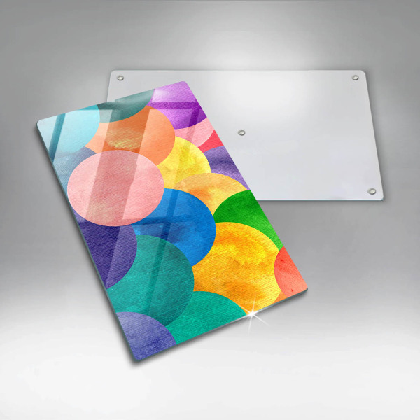 Tocător de bucătărie Cercuri colorate