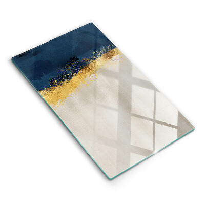 Tocător de bucătărie Abstracția aurului