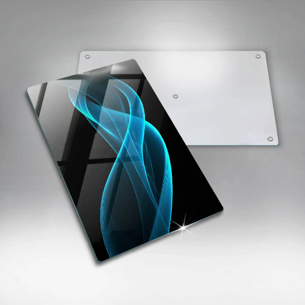 Tocător de bucătărie Abstracția albastră