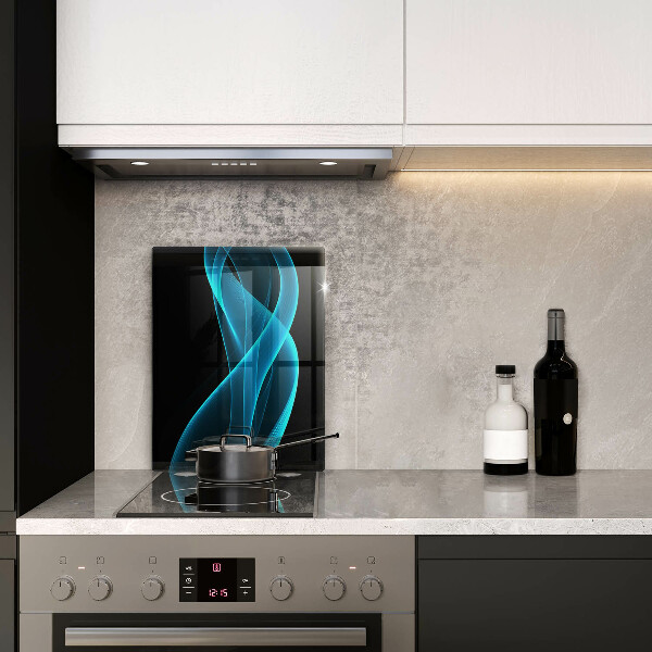 Tocător de bucătărie Abstracția albastră