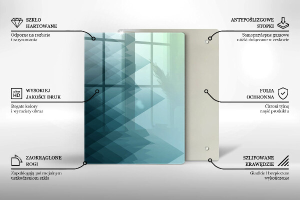 Tocător de bucătărie Pene delicate