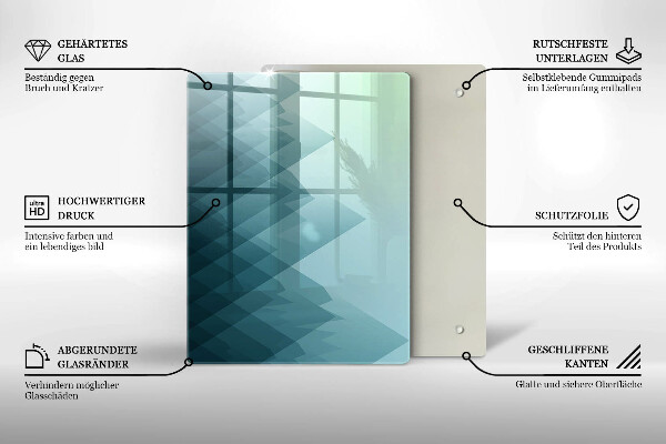 Tocător de bucătărie Pene delicate