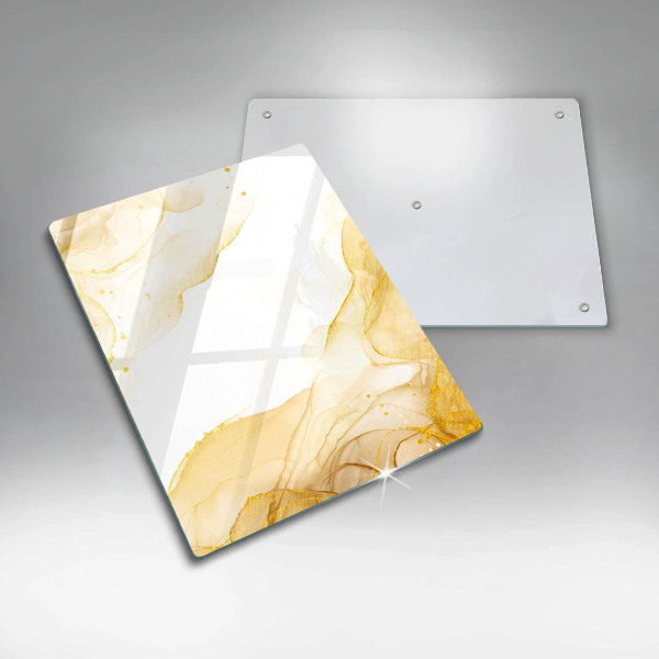 Tocător de bucătărie Abstracția aurie