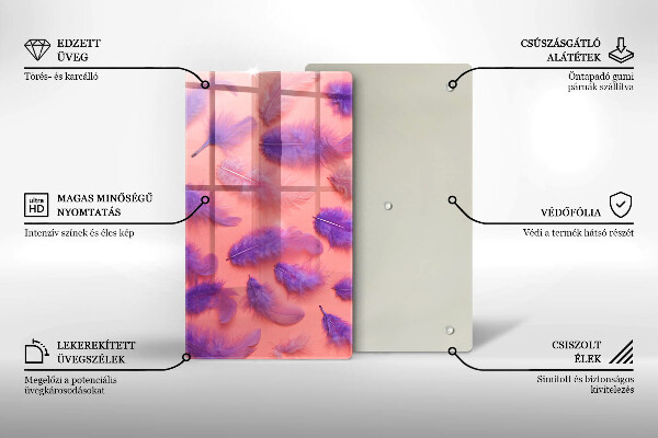 Tocător de bucătărie Pene pufoase