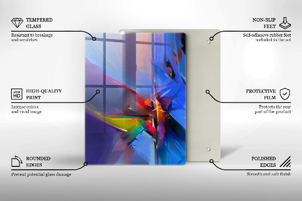 Tocător de bucătărie Pene pufoase