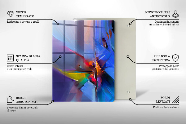 Tocător de bucătărie Pene pufoase