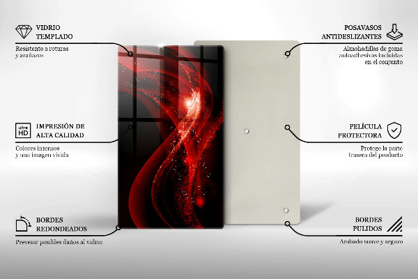 Tocător de bucătărie Abstracția modernă