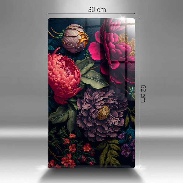 Tocător de bucătărie Flori frumoase