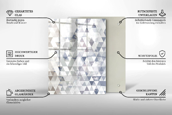 Tocător de bucătărie Abstracția formei