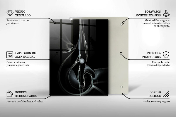 Tocător de bucătărie Buchet de trandafiri delicati