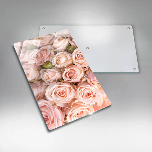 Tocător de bucătărie Buchet de trandafiri delicati