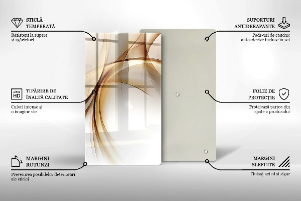 Tocător de bucătărie Forme abstracte