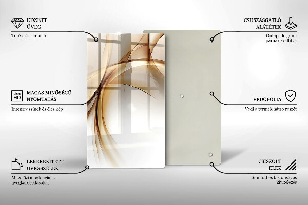 Tocător de bucătărie Forme abstracte