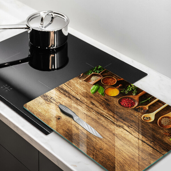 Tocător de bucătărie Linguri de lemn de condimente