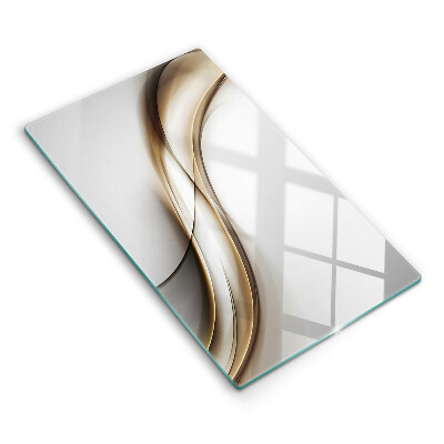 Tocător de bucătărie Abstracția liniilor moi