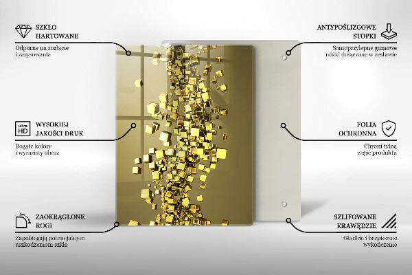 Tocător de bucătărie Abstracția formelor 3D