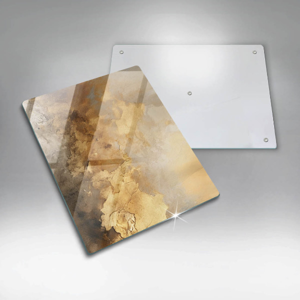 Tocător din sticlă Textura bogata