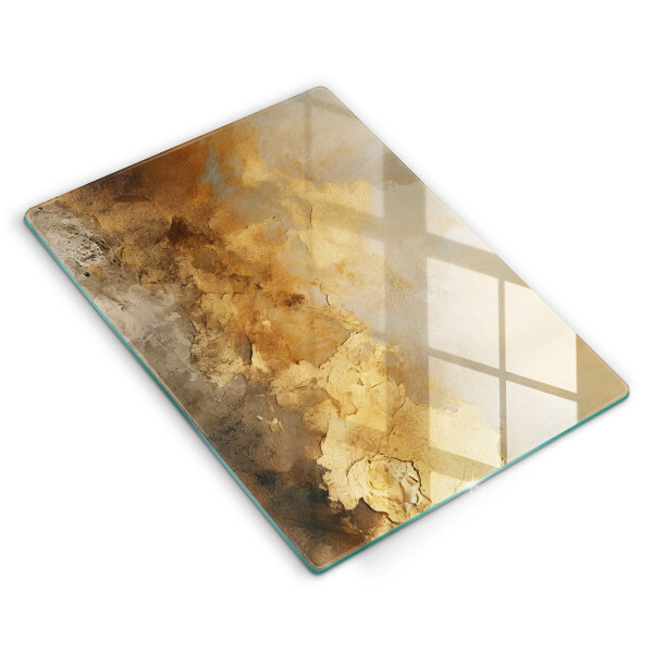 Tocător din sticlă Textura bogata